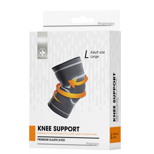 SPAR KNEE SUPPORT ELAST PREMIUM - L (RF)